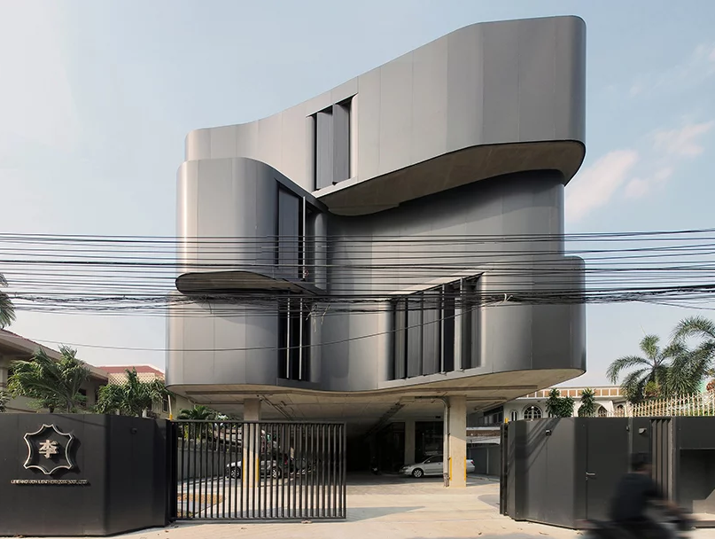 工廠辦公室裝修效果圖-泰國(guó)皮革廠辦公室裝修